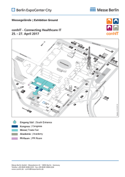 conhIT - Connecting Healthcare IT 25. – 27. April 2017