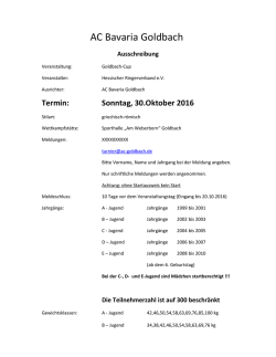 Goldbach-Cup der A-B-C-D-E