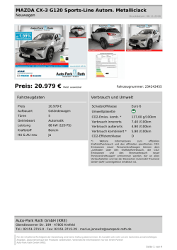 Inserat drucken - bei der Auto