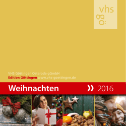Edition G&ouml;ttingen