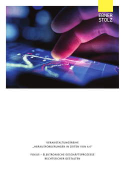 herausforderungen in zeiten von 4.0