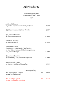 Herbstkarte mit Ente Okt 2016