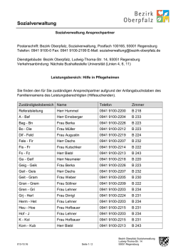 Hilfe in Pflegeheimen