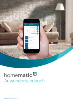Anwenderhandbuch - eQ-3