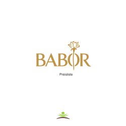 - Babor Beauty Spa by Igea Cosmetic in 8153 Rümlang