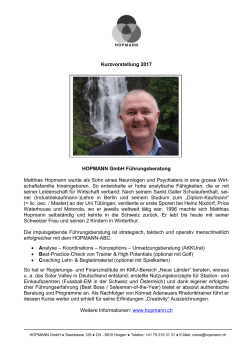 HOPMANN-Kurzvorstellung2017