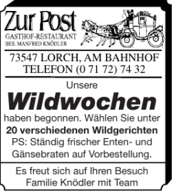 Wildwochen