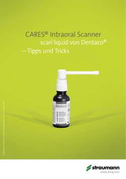 CARES® Intraoral Scanner