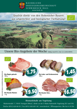 Angebote der KW45 - DER MARKT am Vogelsang