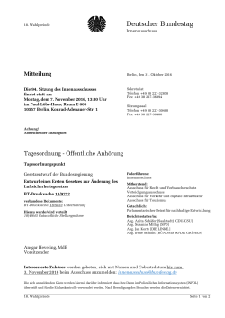 PDF | 85 KB - Deutscher Bundestag