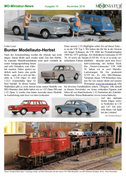 MO-Miniatur-News - Ausgabe 19