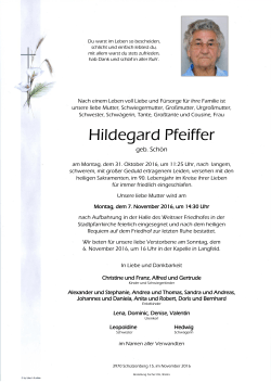 Hildegard Pfeiffer