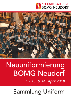 Neuuniformierung BOMG Neudorf