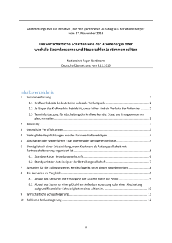 Inhaltsverzeichnis