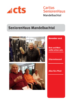 Caritas SeniorenHaus Mandelbachtal
