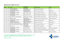 VMMO Mitgliedertreffen 2016