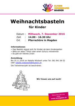 Weihnachtsbasteln