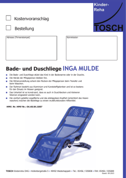 Inga Mulde Auswahlblatt
