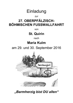 Herzliche Einladung zur diesj&auml;hrigen