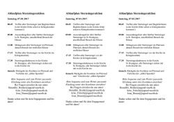 Info Zettel - Katholische Jugend S&uuml;rth