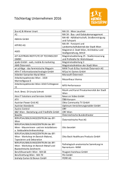 Töchtertag Unternehmen 2016