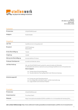 PDF - Stellenwerk Hamburg