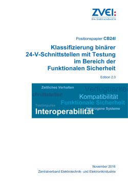 Interoperabilit&auml;t Verf&uuml;gbarkeit