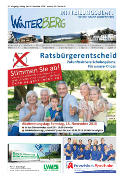 Winterberg - Ortszeitungen