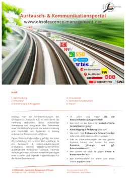 Whitepaper - Obsolescence Austausch Portal Rail