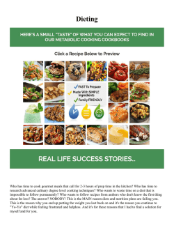 Dieting - WordPress.com