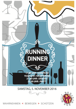 Einladung Running Dinner November 2016