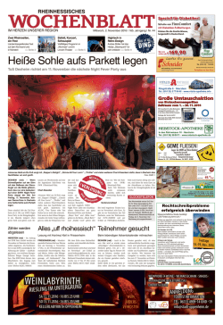 Hei&szlig;e Sohle aufs Parkett legen