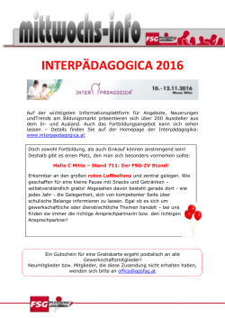 interpädagogica 2016
