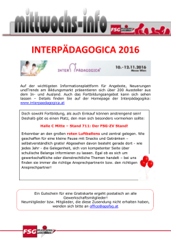 interp&auml;dagogica 2016