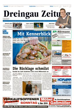 Mit Kennerblick - Dreingau Zeitung