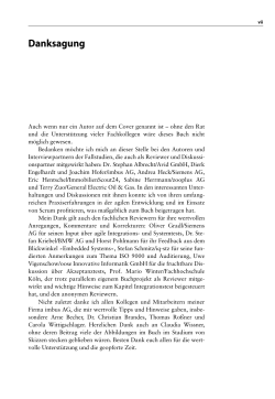 Danksagung - dpunkt Verlag