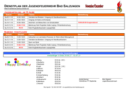 Jugendabteilung 11/2016 - Feuerwehr Bad Salzungen