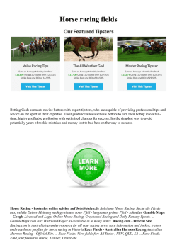 Horse racing fields