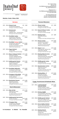 Die aktuelle Weinliste als PDF