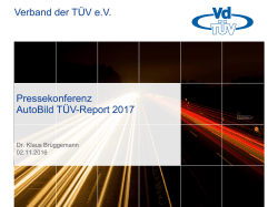 2016_Präsentation_PK_TÜV-Report 2017