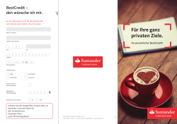 Produktbroschüre - Santander Consumer Bank