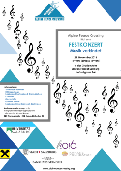 festkonzert - Salzburg 2016