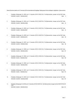 Endgültige Bedingungen - db-X markets