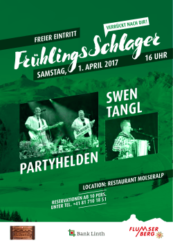 Flyer FrühlingsSchlager