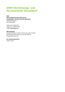 Print Current Page - GWH Wohnungsgesellschaft mbH Hessen