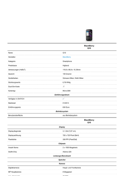 Hersteller Datenblatt - bb-net
