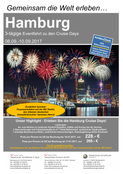 Hamburg CruiseDay komplett