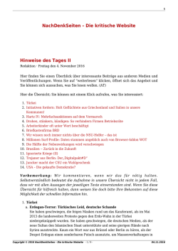 NachDenkSeiten – Die kritische Website