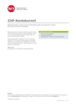 Flyer CHF-Kontokorrent PDF, 35 KB
