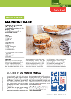 marroni-cake - Coopzeitung